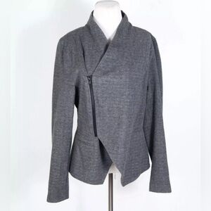 Cabi Rebel Jacket- Asymmetrical, soft with stretch!